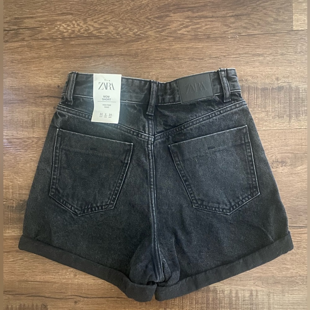 Zara mom shorts